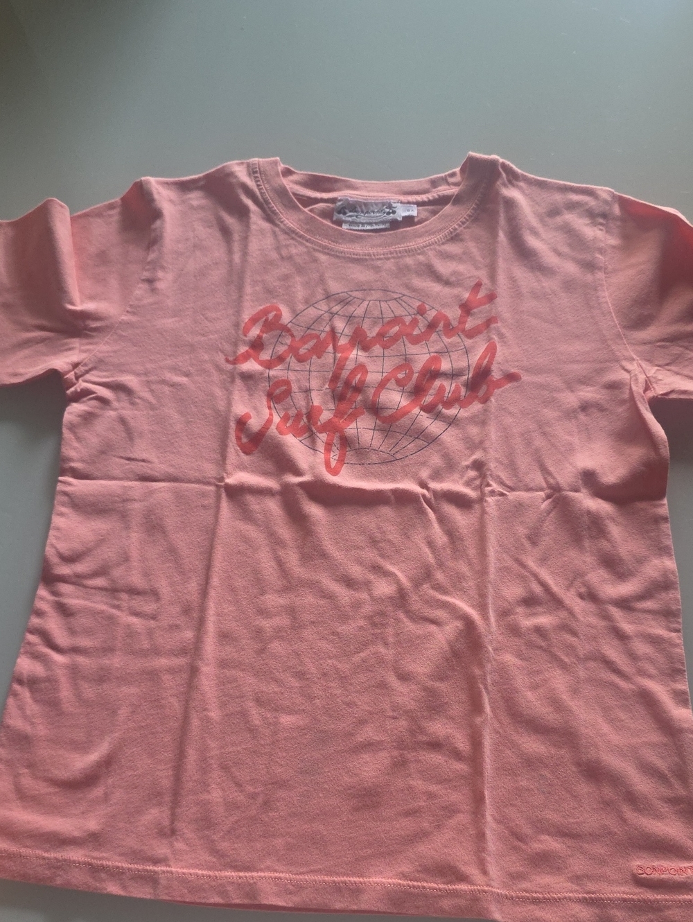Bonpoint Pink Graphic Surf Club Tee